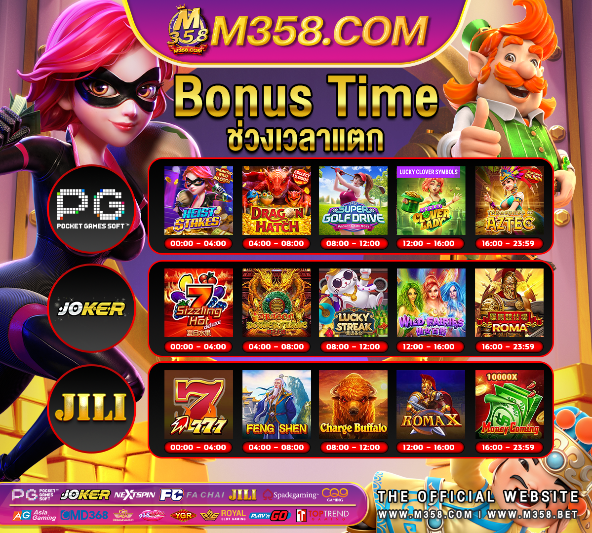 เกมสล็อต ค่าย pg ฟรี slot game